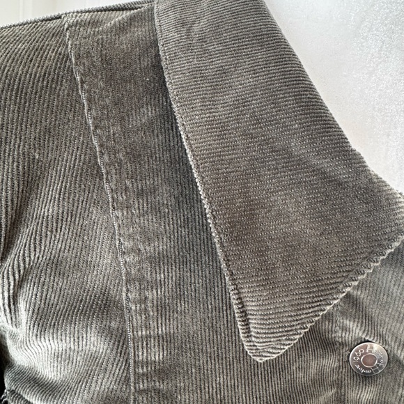 House of Harlow 1960 Army Green Corduroy Coat - Picture 5 of 10